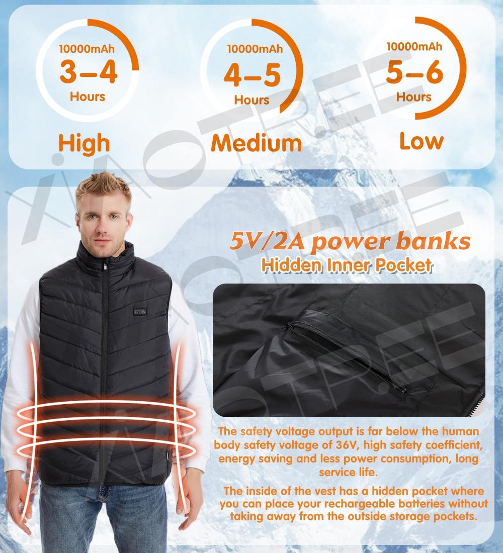28/9 gebieden verwarmd vest he - Outdoor Camping Vest recensie en prijs