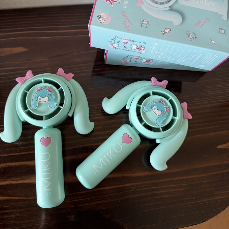 Hatsune Miku Mini Handheld Fan - Outdoor Camping Fan recensie en prijs