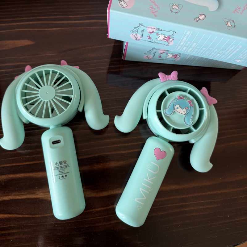 Hatsune Miku Mini Handheld Fan - Outdoor Camping Fan recensie en prijs