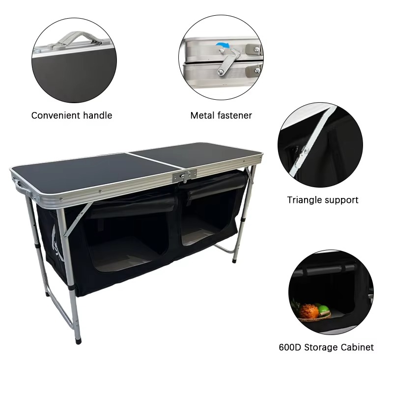 Draagbare opvouwbare campingke - Outdoor Camping Kitchen Table recensie en prijs