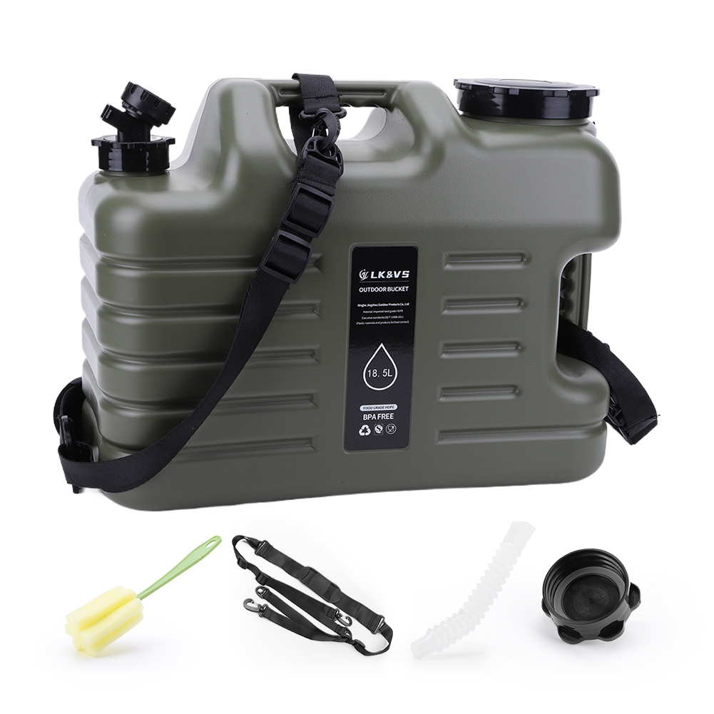 18,5L draagbare campingwaterka - Outdoor Camping Water Jug recensie en prijs