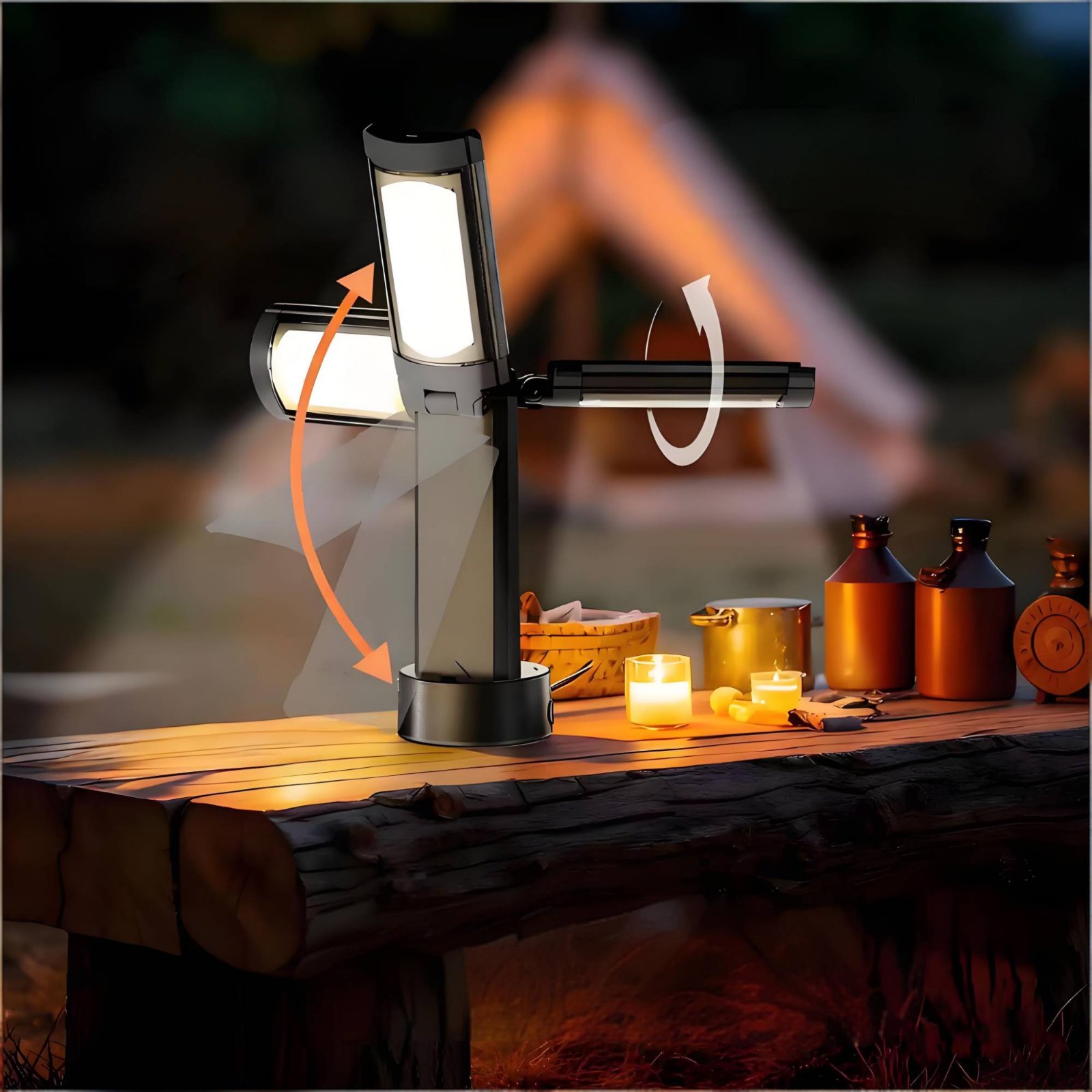 Telescopische tentlamp Verstel - Outdoor Camping Lighting recensie en prijs