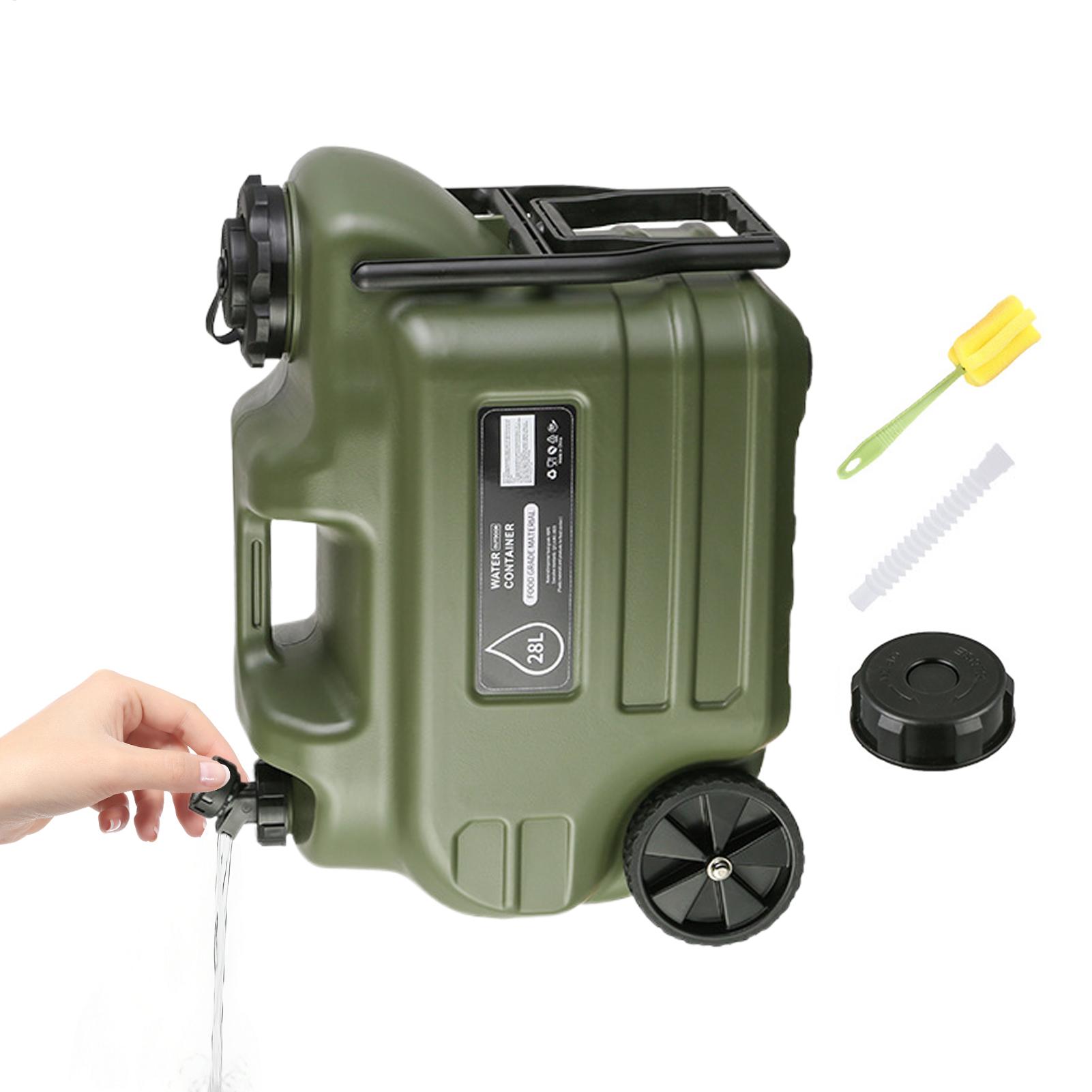 28L Camping Watercontainer Met - Outdoor Camping Water Jug recensie en prijs