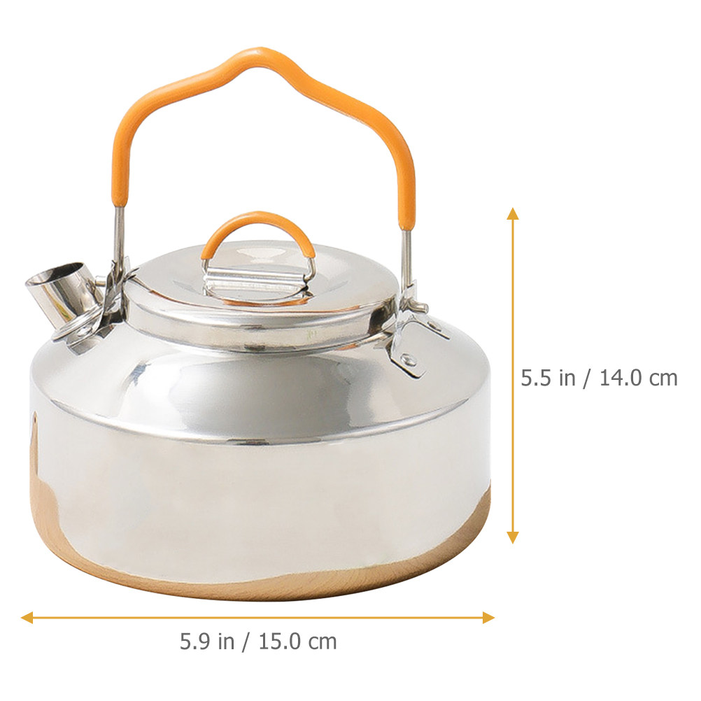 Roestvrijstalen campingketel,  - Outdoor Camping Water Jug recensie en prijs