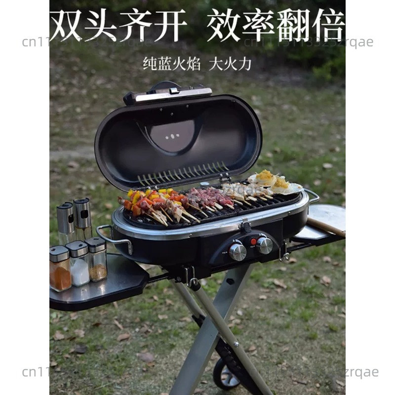 Draagbare gasfornuis voor binn - Outdoor Camping Griddle recensie en prijs
