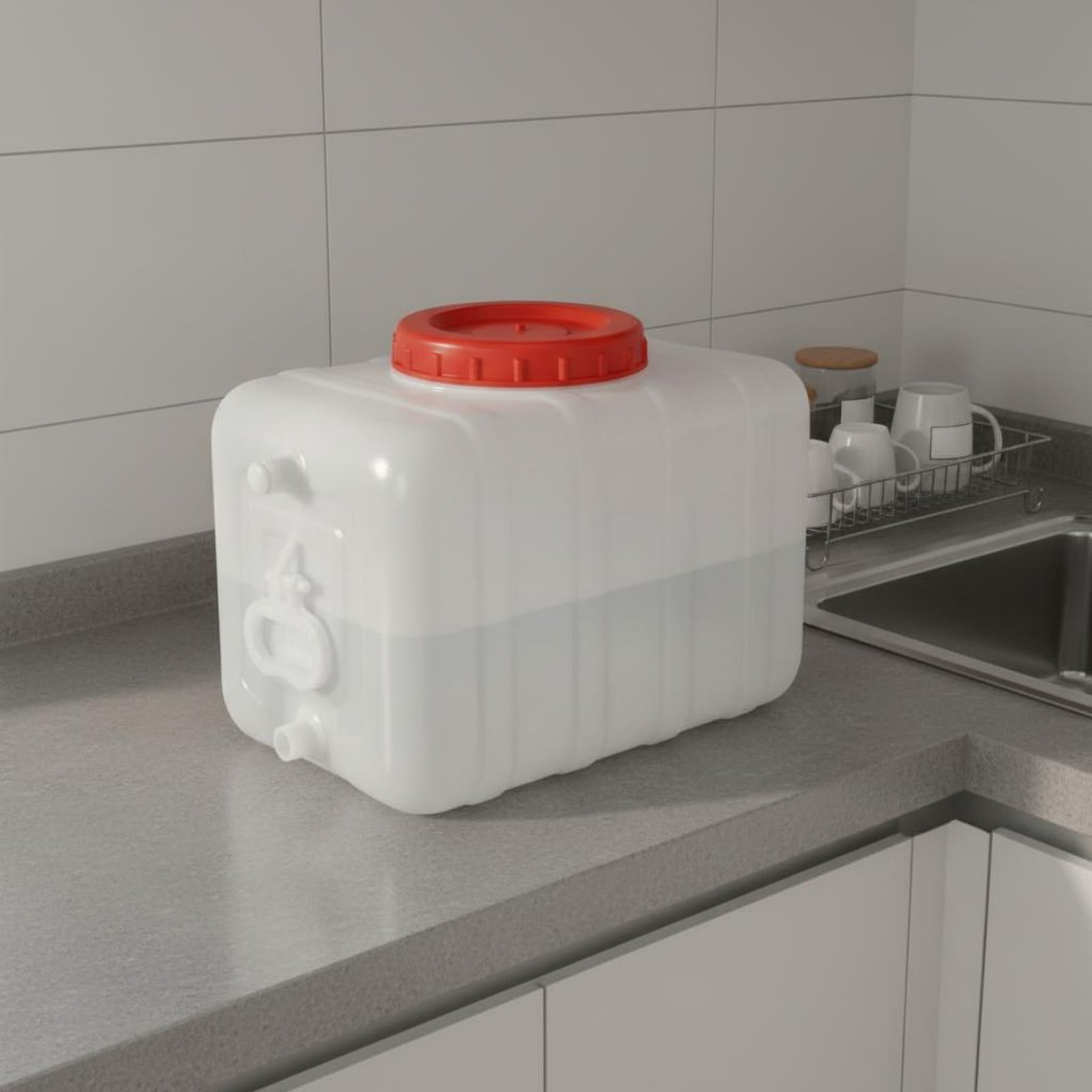 Voedselveilige kunststof water - Outdoor Camping Water Jug recensie en prijs
