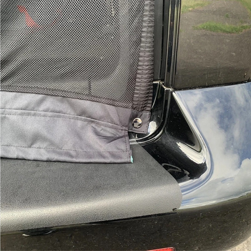 Achterklep- en schuurdeur-mugg - Outdoor Camping Van recensie en prijs