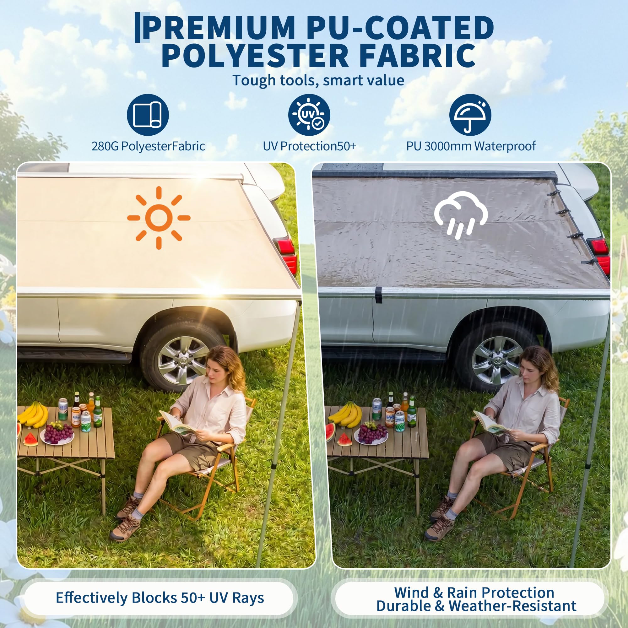 SUV Truck Van Dakdragerluifel  - Outdoor Camping Van recensie en prijs