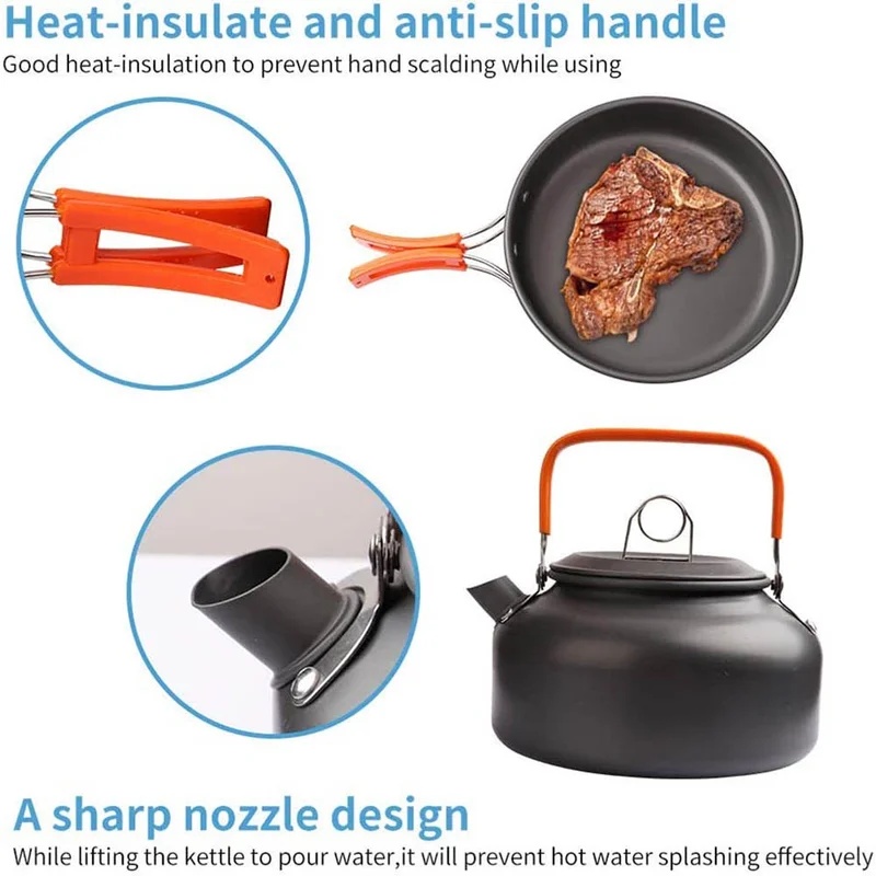 Campingkookset Campingkookgere - Outdoor Camping Kitchen Table recensie en prijs