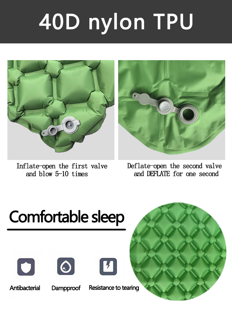 Opblaasbaar campingmatras in t - Outdoor Camping Items recensie en prijs
