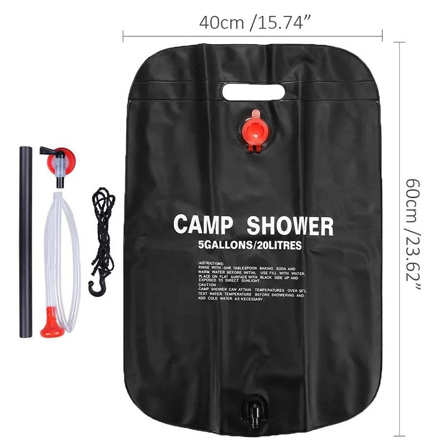 20/40L Camping Opvouwbare Zonn - Outdoor Camping Hot Water Shower recensie en prijs